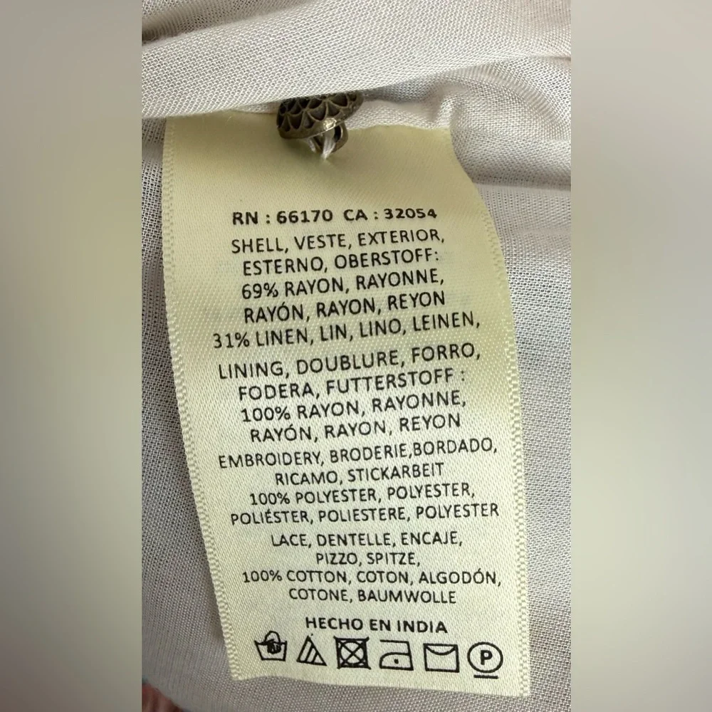 Anthropologie Akemi + Kin Reagan Embroidered Shift Dress Size 10 NWT - Picture 8 of 8